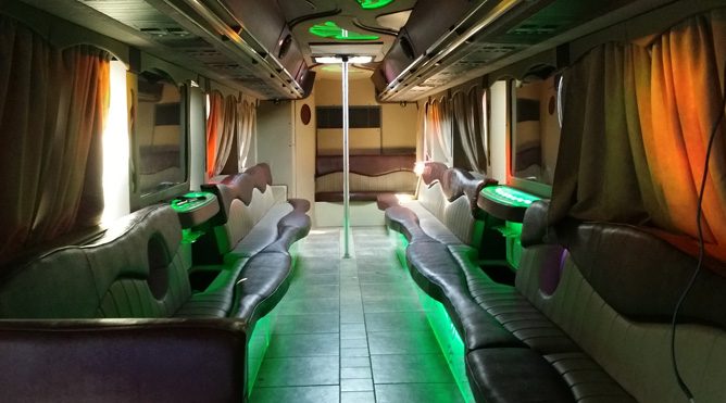 San Rafael 40 Passenger Party Bus
